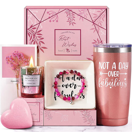Christmas Gifts For Women, Mom, Wife, Her, Birthday Gift Basket Relaxation Gifts For Women, Mom, Sister Gifts, Mothers Day Gifts, Personalized Gifts For Women Who Have Everything