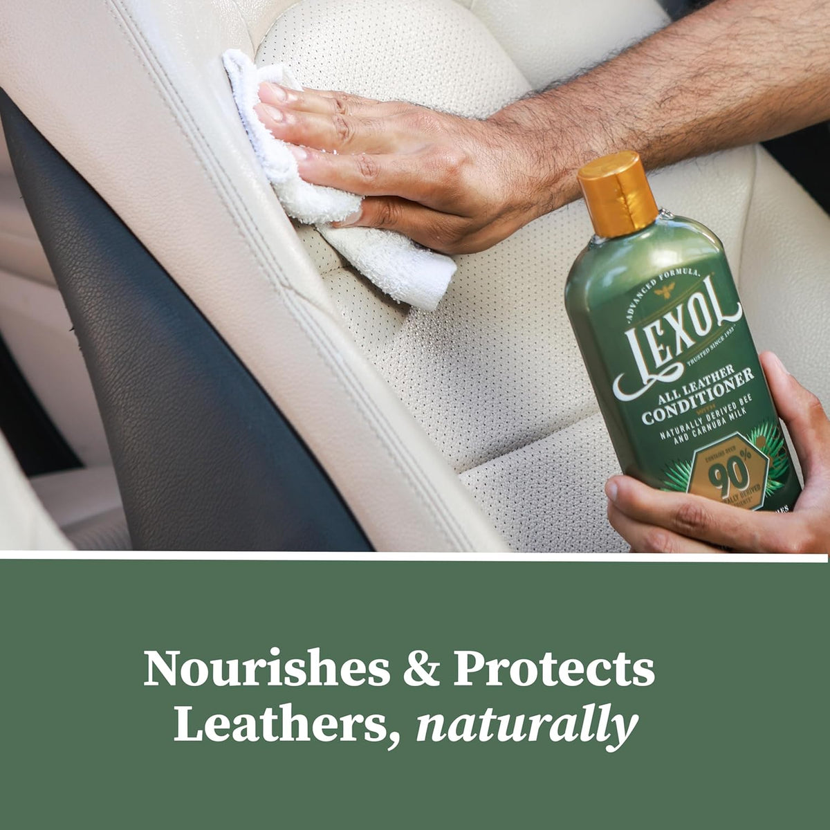 All Leather Conditioner with Bee and Carnauba Milk, 16.9 fl oz - photo 2