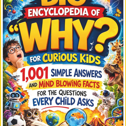 The Big Encyclopedia of "Why?" for Curious Kids: 1,001 Simple Answers and Mind Blowing Facts for the Questions Every Child Asks
