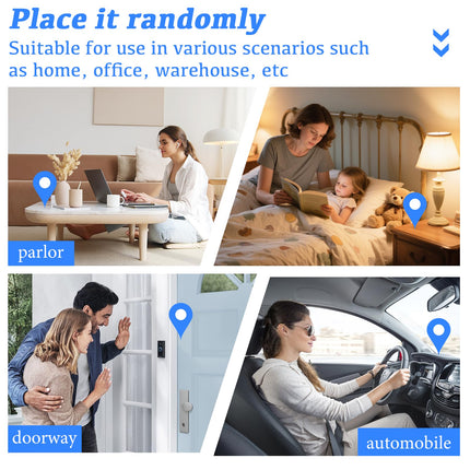 0.9 inch Hidden Camera with Audio/Video Mini Small Spy Home Nanny