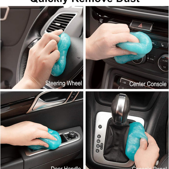 2Pack Cleaning Gel Car Putty Car Detail Putty Auto Detail Gel Detail for Car Interior Cleaner Kits - photo 2