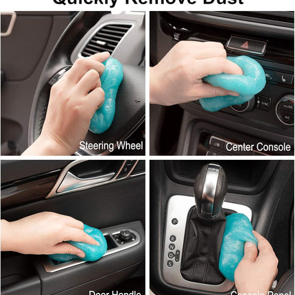 TICARVE Cleaning Gel for Car Detail Tools Car Cleaning Automotive Dust Air Vent Interior Detail Putty Universal Dust Cleaner for Auto Laptop Car Slime Cleaner