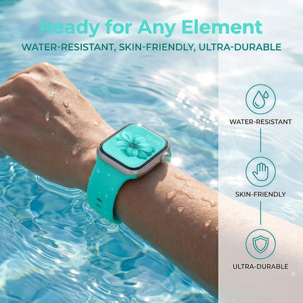 18 Pack Silicone Bands Compatible with Apple Watch 38mm 40mm 41mm 42mm 44mm 45mm 46mm 49mm Women Men, Soft Waterproof Replacement Wrist Sport Band for iWatch Series 11 10 9 8 7 6 5 4 3 2 1 SE Ultra