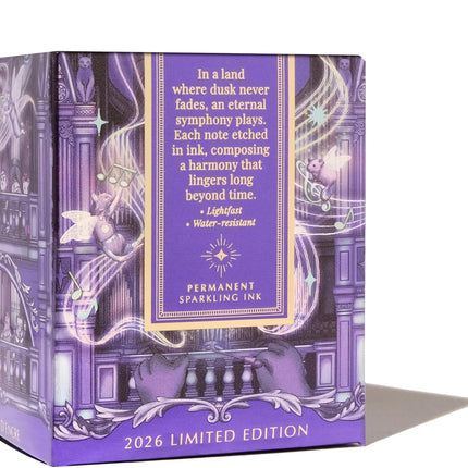 Ferris Wheel Press Ink, Ferritales Limited Edition, The Twilight Symphony, Indigo with Blue Shimmer, 20ml Fountain Pen Ink Bottle