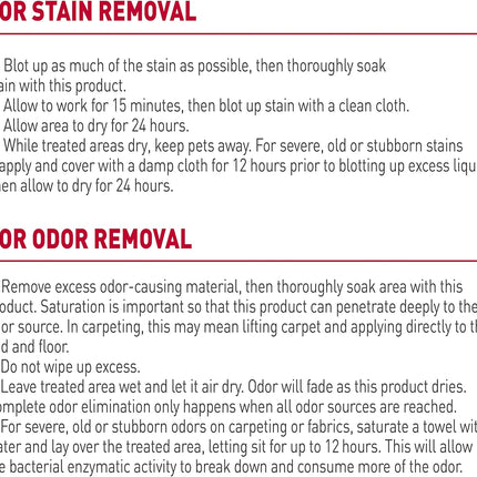 Nature's Miracle Dog Stain and Odor Remover, Everyday Mess Enzymatic Formula, 24 fl oz