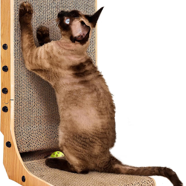 Cardboard Cat Scratcher for Indoor Kitten Cats