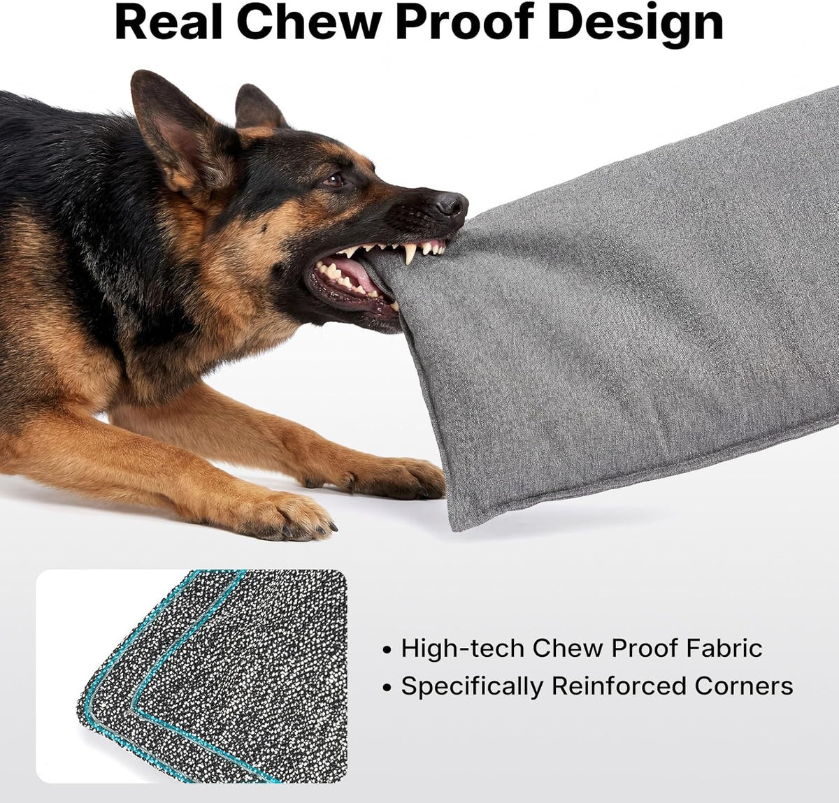 Chew-Resistant Dog Crate Pad and Bed Mat - photo 2