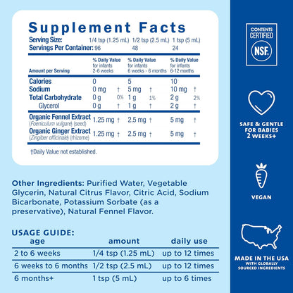 Original Gripe Water for Infant Gas & Colic Relief, 4 fl oz - photo 5