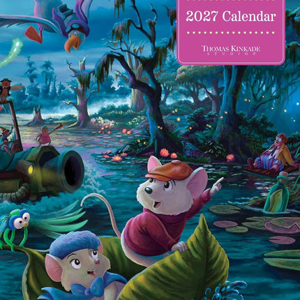 Disney Dreams by Thomas Kinkade Studios 2027 Monthly/Weekly Engagement Calendar