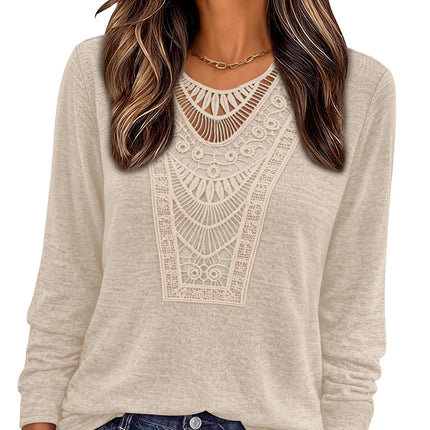 Long Sleeve Shirts for Women Boho Tops Trendy Blouses Dressy Casual