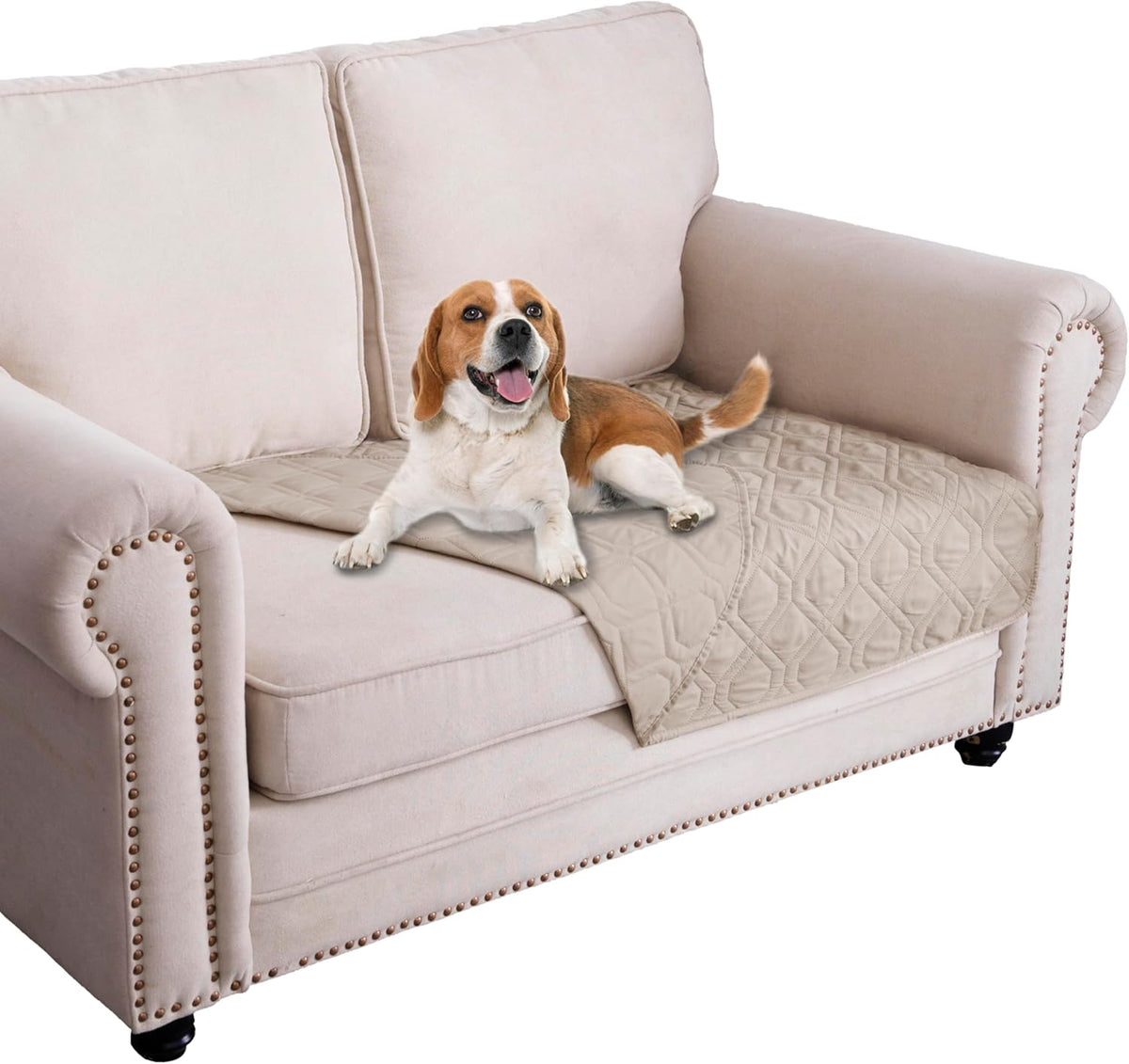 Waterproof Blanket Reversible Dog Bed Cover Pet Blanket for Furniture Bed Couch Sofa