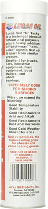 Lucas Oil 10005 Red 'N' Tacky Grease - 14 Ounce