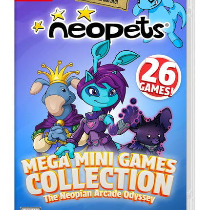 Neopets - Mega Mini Games Collection - The Neopian Arcade Odyssey - Nintendo Switch