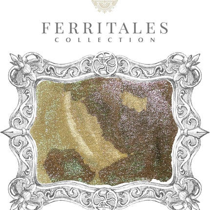 Ferris Wheel Press Fountain Pen Ink | FerriTales Collection | Ash Brown with Duochrome Green/Pink Shimmer | 20ml