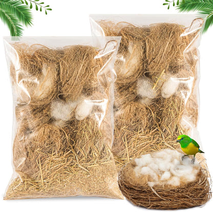 Bird Nesting Material - Bird Nests Bedding Hummingbird Nesting Material Mixing Canary Nesting Material Finch Nesting