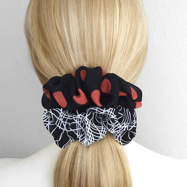 26 Colors Available, Colorful Big Scrunchies for Hair