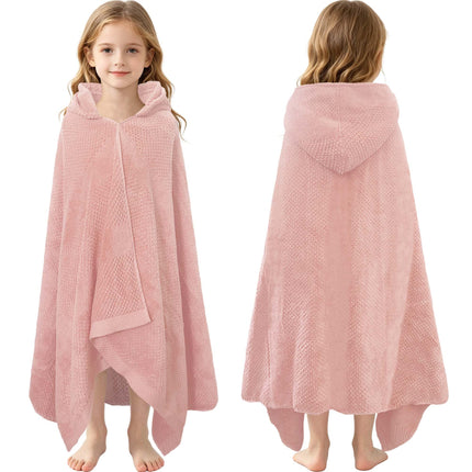 Toddler Hooded Towel Wrap, 3-10 Years, 100% Cotton,Daisy