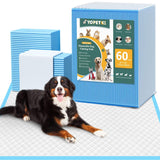 60 tapetes para perros extra grandes 28" x 34", tapetes de entrenamiento desechables superabsorbentes para cachorros, secado rápido y a prueba de fugas