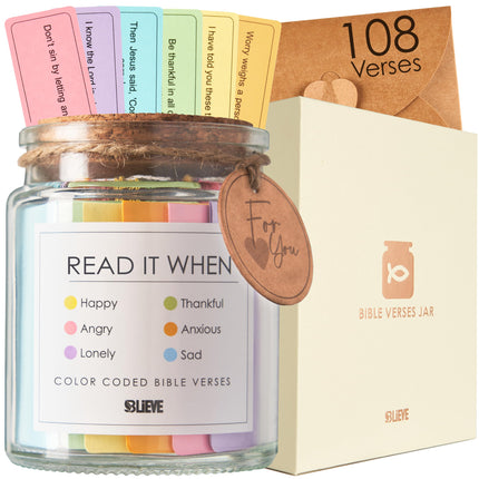 Read Me When Bible Verse Jar For Women