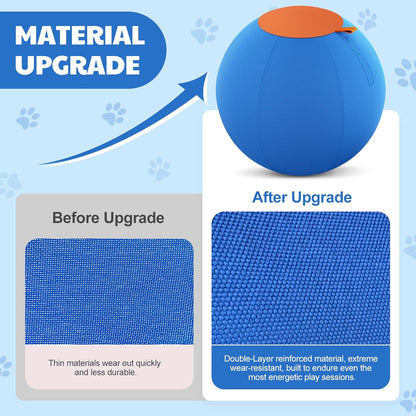 3.0 Upgrade 18'' Herding Ball for Dogs – Enhanced Chew Resistance & - photo 5