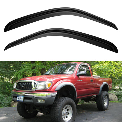 Window Visors Rain Guards for 2017-2026 Ford F250-F550 Super Duty Crew Cab