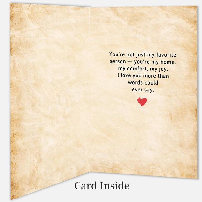 Romantic Happy Birthday Card for Him or Her