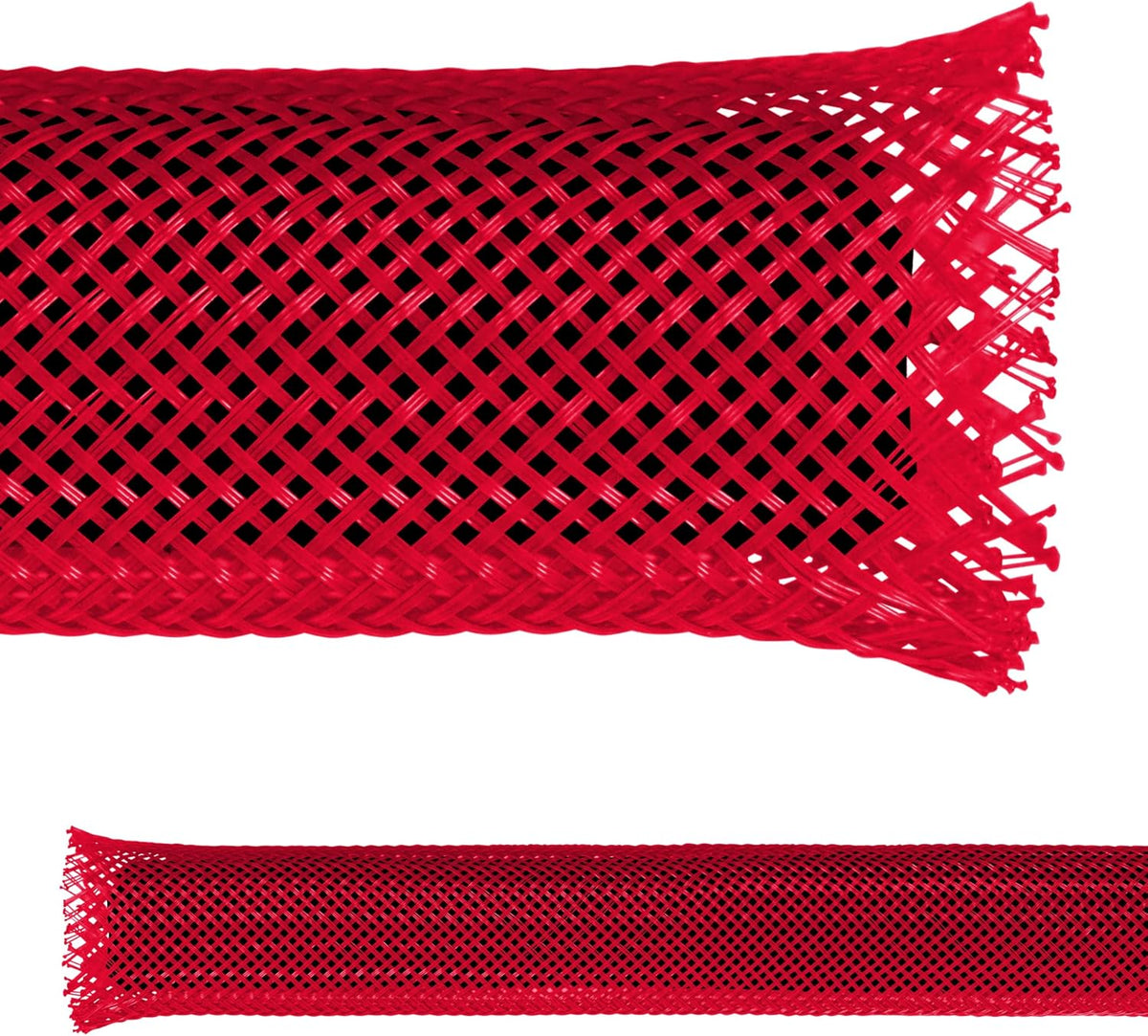 2" PET Expandable Braid Sleeving Flame Retardant Flexible Wire Mesh for Cord Management and Cable - photo 4