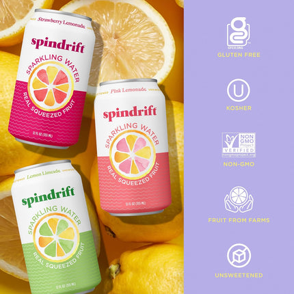 Lemonade 3 Flavor Variety 20 Pack,12 Fl Oz (Pack of 20)