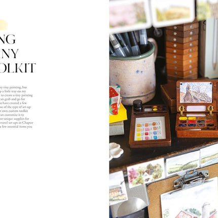 The Big Book of Tiny Painting: An Artist's Guide to Tiny Painting Outside in Ink and Watercolour
