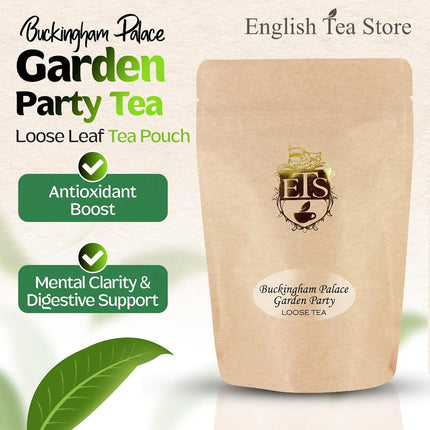 English Tea Store Loose Leaf, Buckingham Palace Garden Party Tea, 4 Ounce