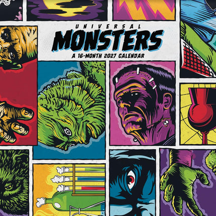 2027 Universal Monsters Wall Calendar