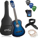 30-inch Beginner Acoustic Guitar Package (Blue)