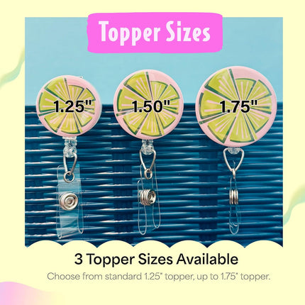 All Oopsies no Daisies Handmade Badge Reel for Nurses - Retractable Badge Clip for RN, Nursing Students, Healthcare Workers with Swivel Clip