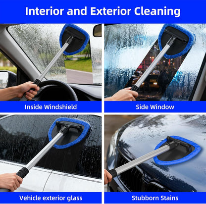 Windshield Cleaning Tool, Car Window Cleaner Windshield Cleaner with 4 - photo 4