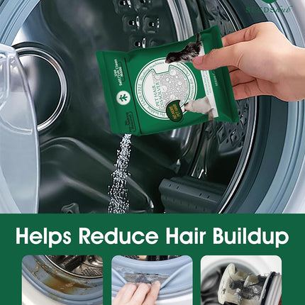 Pet Hair Dissolver for Washing Machine, Pet Hair Remover for Laundry, 96.7% Dissolution Rate, Dog Hair Remover, Cat Hair Remover, Up to 12 Months of Use, HE/Top/Front-Load Compatible, Septic Safe