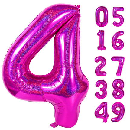 Gold 1 Balloon - Number Balloon 40 Inch, 1st Gold Birthday Decorations