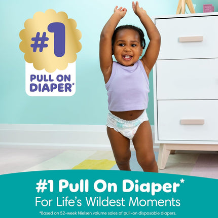 Pampers Cruisers 360 Diapers - Size 3, 26 Count, Pull-On Disposable Baby Diapers, Gap-Free Fit