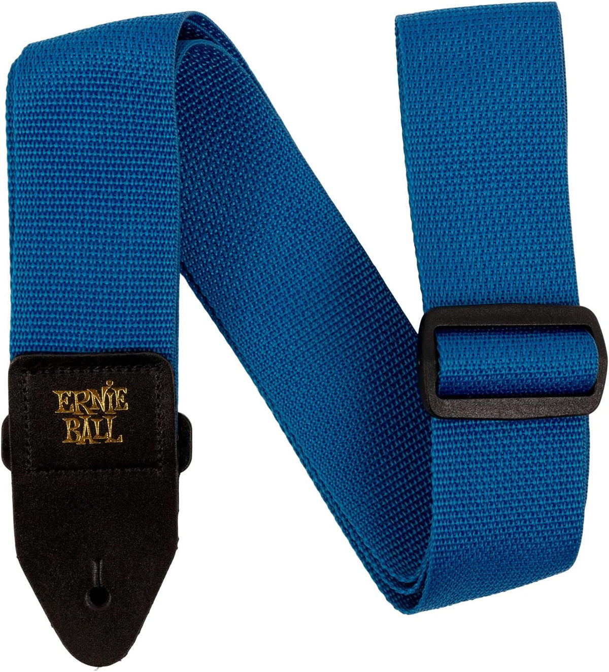 Black Polypropylene Guitar Strap, Adjustable 41-72 in. - photo 5
