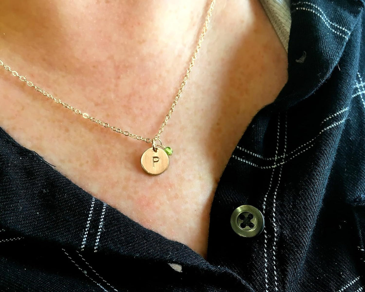 Initial Necklaces for Women, 14K Gold or 925 Sterling Silver - photo 2