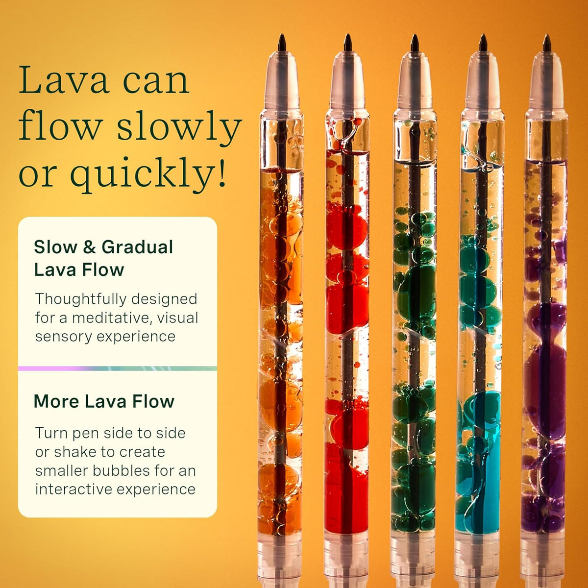 Scented Lava Gel Pen Set, 10-Pack Multi-Color 0.5mm - photo 5