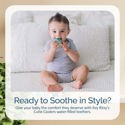 Water-Filled Teethers for Teething, Set of 3 Green Cactus - photo 6