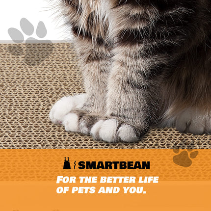 Cardboard Scratcher Pad Scratching Post: 3PCS Cat Cardboard,Cat Scratch Pad,Cat Post,Double-Sided Design for Double Life…