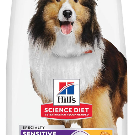Hill's Science Diet Adult Sensitive Stomach & Skin Dry Dog Food, Chicken, 4 lb. Bag