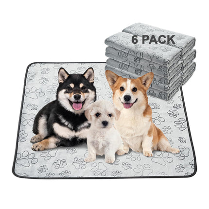 Reusable Puppy Pads, Washable Pee Pads, Leakproof 18"x 24" 2 Pack