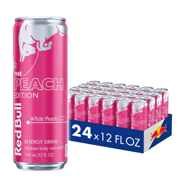 Peach Edition Energy Drink, White Peach