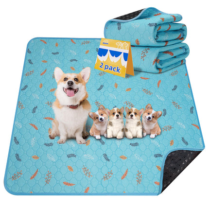 Washable Pee Pads for Dogs, Reusable Puppy Pads for Dog Playpen 2PC