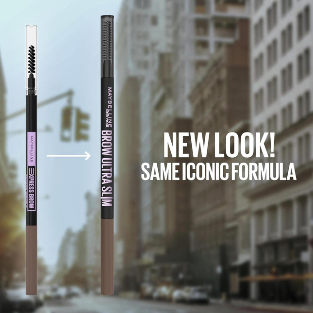 Ultra Slim Eyebrow Makeup, Brow Pencil with Precision Tip and Spoolie for Defined Eyebrows, Blonde, 1 - photo 2