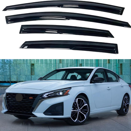 IG Window Visors Fit for 2019-2026 Nissan Altima, Out-Channel Rain Guards Vent Wind Deflectors 4PC, Car Accessories for 19-26 Altima