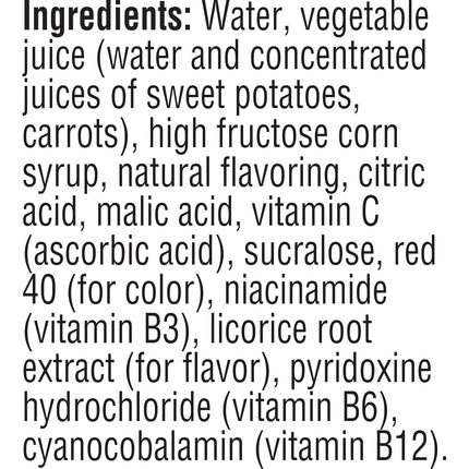 V8 Splash Berry Blend Flavored Beverage, 12 fl oz Bottle (6 Pack)
