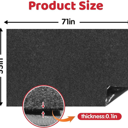 71 Inches x 55 Inches Large Outdoor Playhouse Mat Waterproof Play Mat with Non Slip Bottom and Soft Felt Top Foldable for Indoor Outdoor Use Picnics Exercise and Playtime